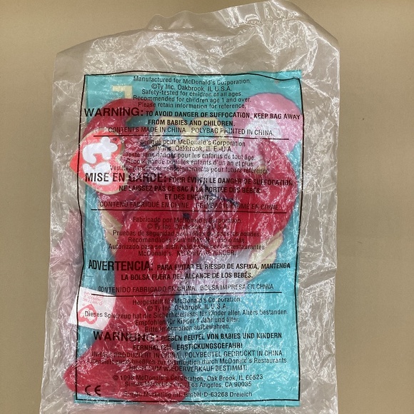 McDonald's Toys Vintage Ty Pinchers 5 Plush Poshmark